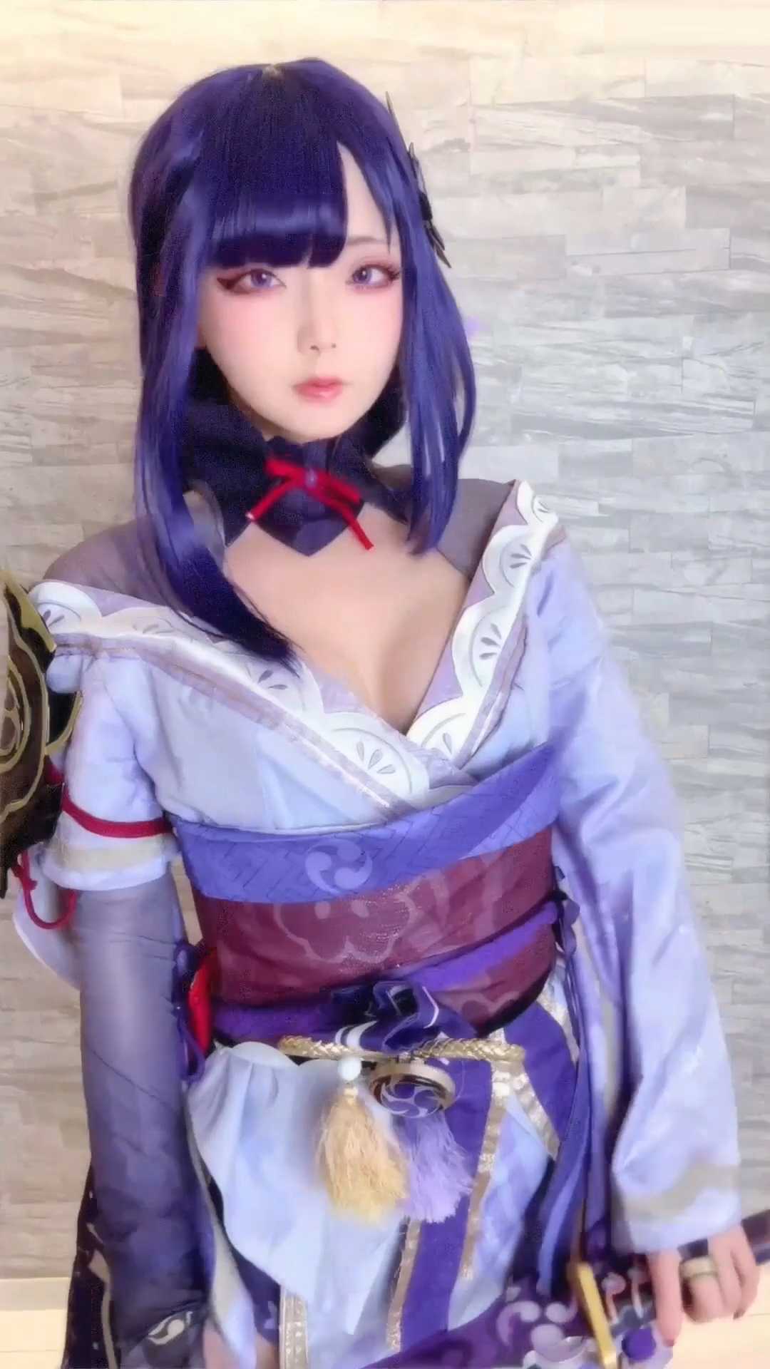 ChuChu Magic cosplay Raiden Shogun – Genshin Impact “23 photos and 1 video”