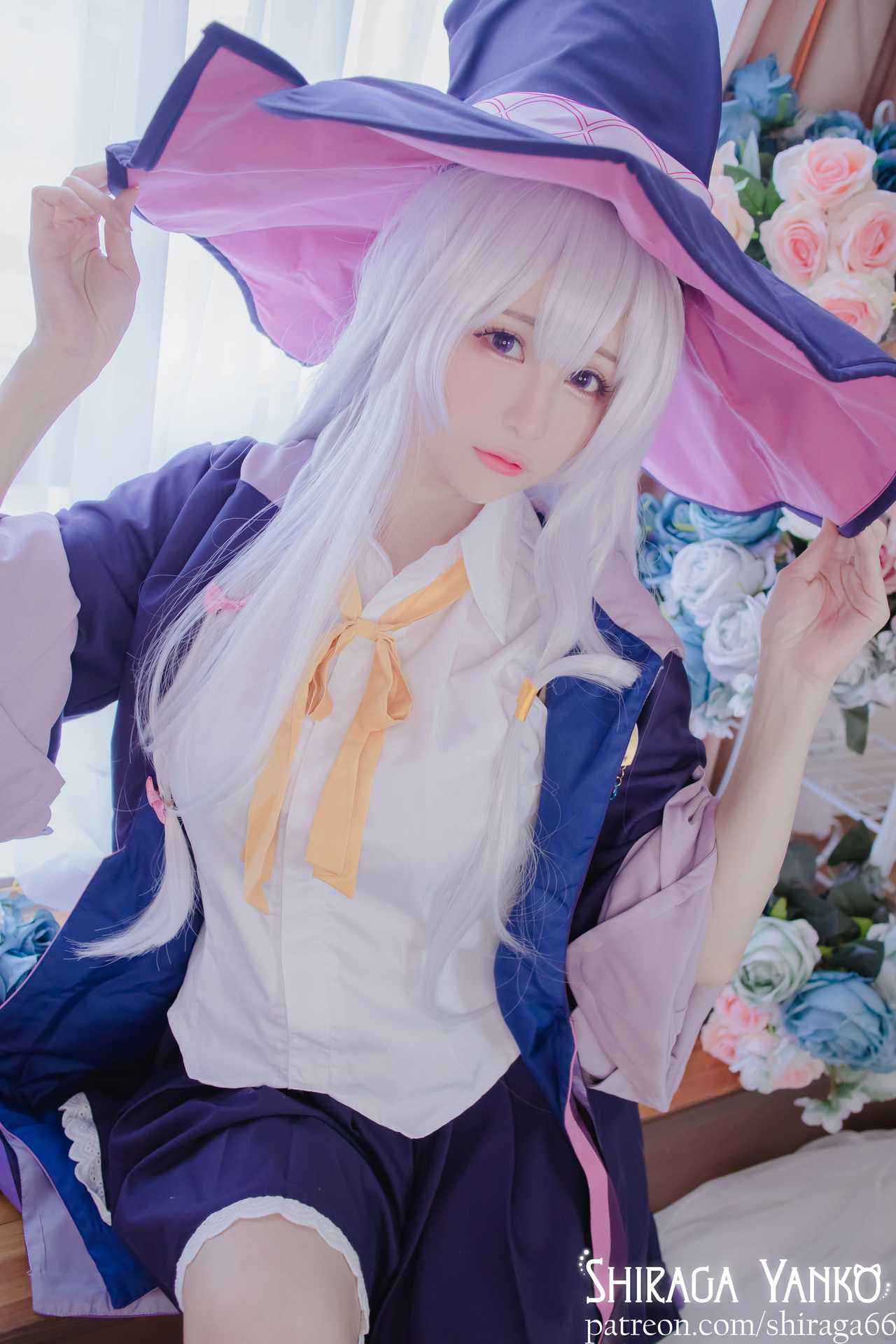 Shiraga Yanko cosplay Elaina – Majo No Tabitabi “19 photos”