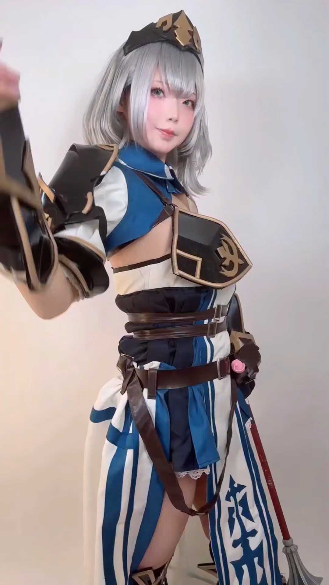 ChuChu Magic cosplay Shirogane Noel – Hololive “19 photos and 1 video”