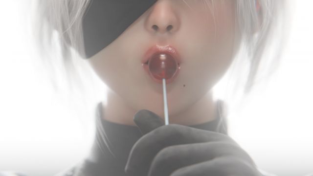 2B Wants to Trade Her Lollipop 4k [ NO WM ]
