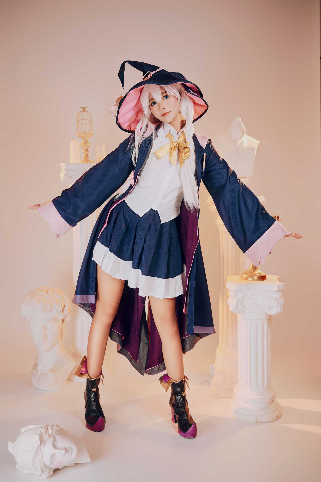 AikoUwU cosplay Elaina – Majo No Tabitabi “73 photos and 9 videos”