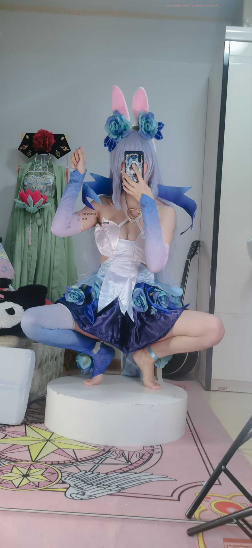 沐沐酱 (Mumujiang) cosplay Gongsun Li – King of Glory “26 photos and 4 videos”