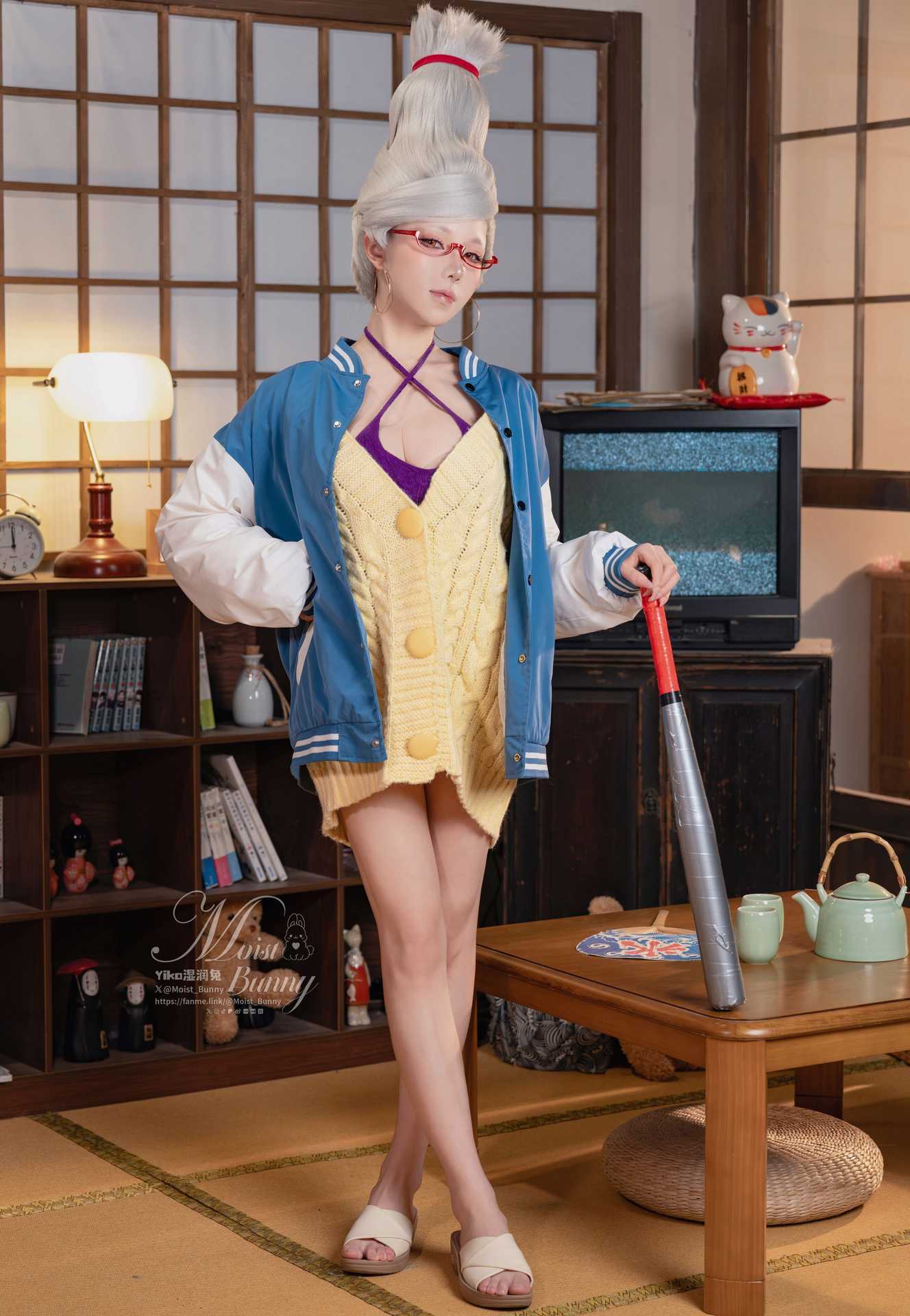 咬一口兔娘ovo (Yaokoututu) cosplay Seiko Ayase – Dandadan “81 photos”