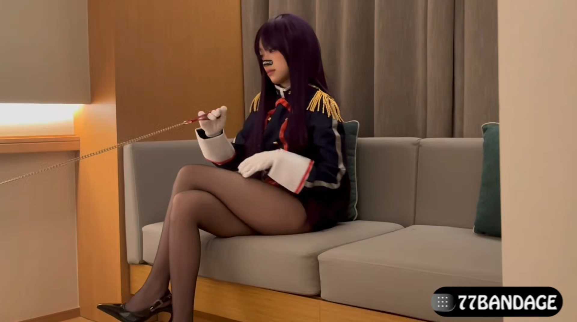 77bandage cosplay Ren Yamashiro – Mato Seihei no Slave “36 photos and 1 video”