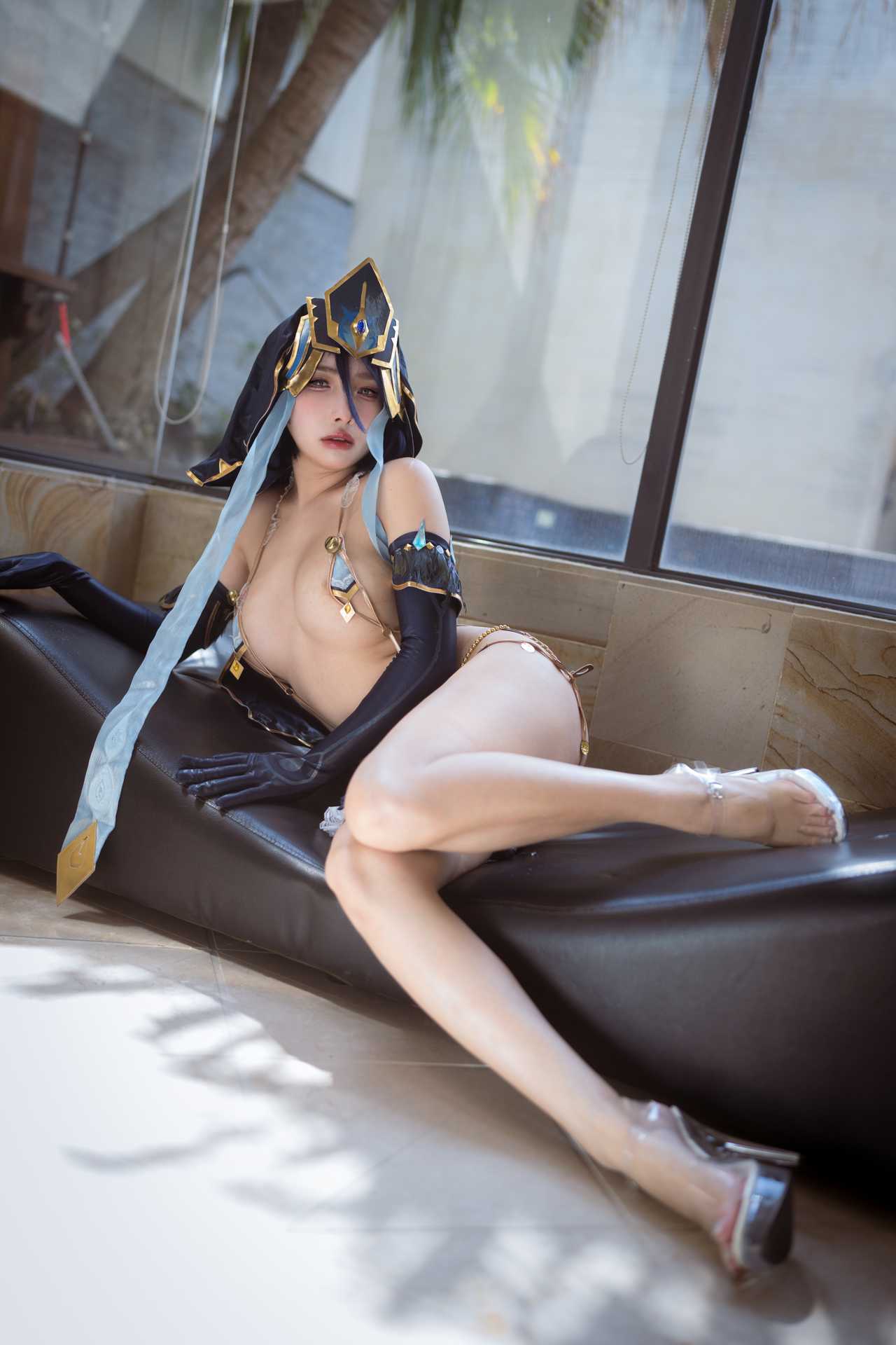 慕慕Momo cosplay Mirror Maiden – Genshin Impact “52 photos”