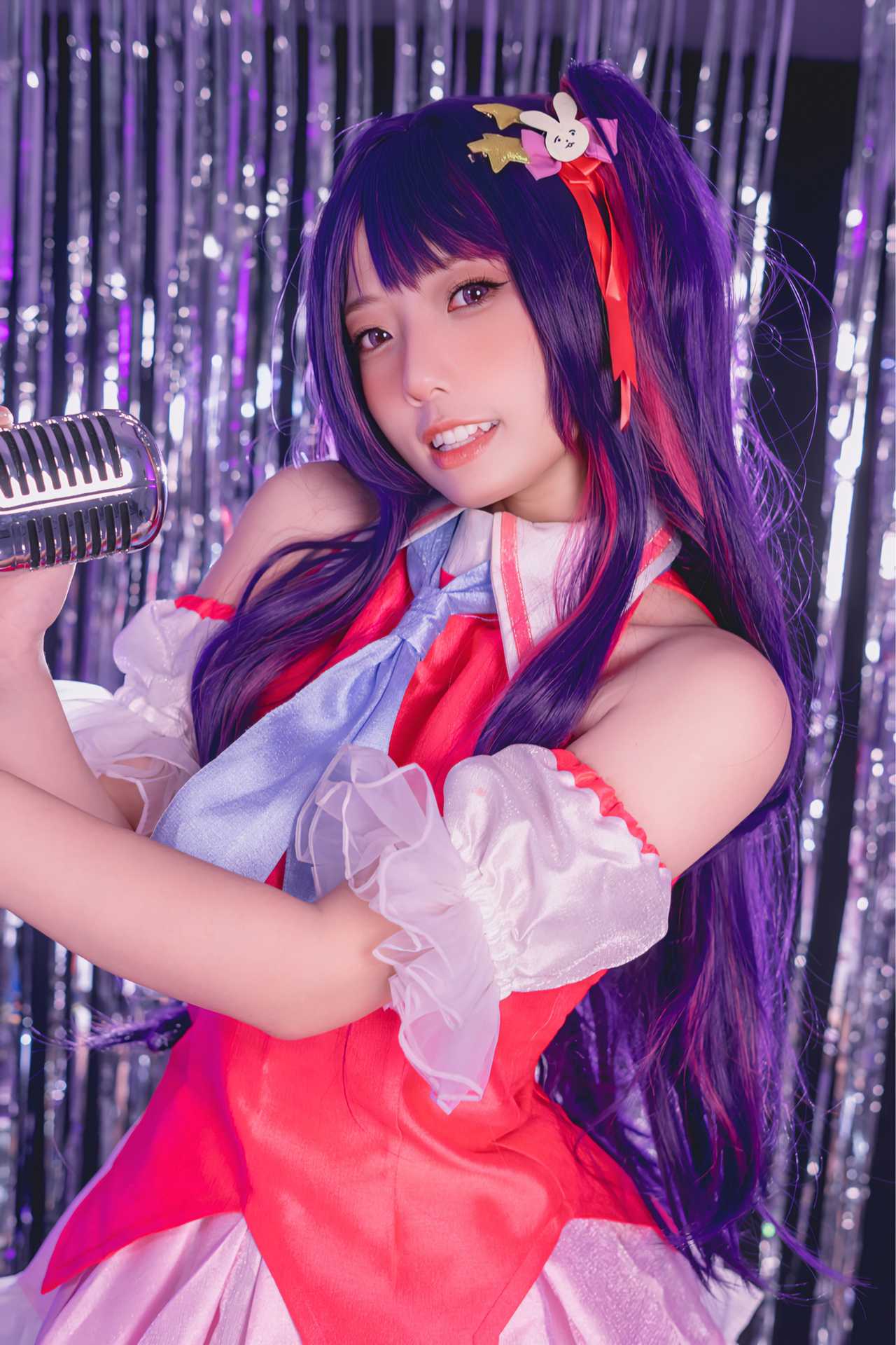 Messie Huang写真 cosplay Ai Hoshino – Oshi no Ko “82 photos”