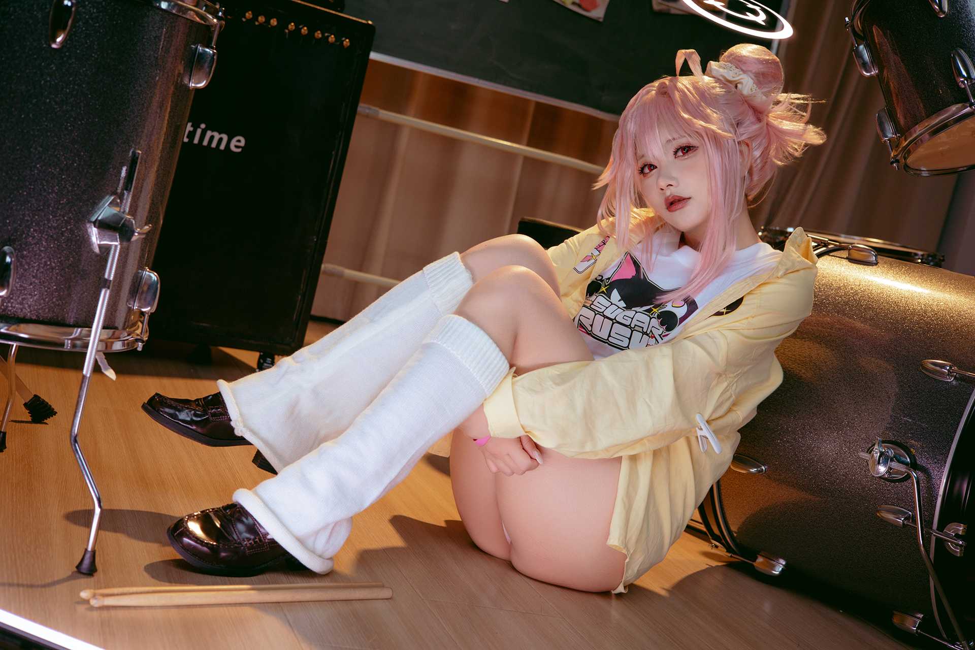 咬一口兔娘ovo (Yaokoututu) cosplay Yutori Natsu – Blue Archive “50 photos”