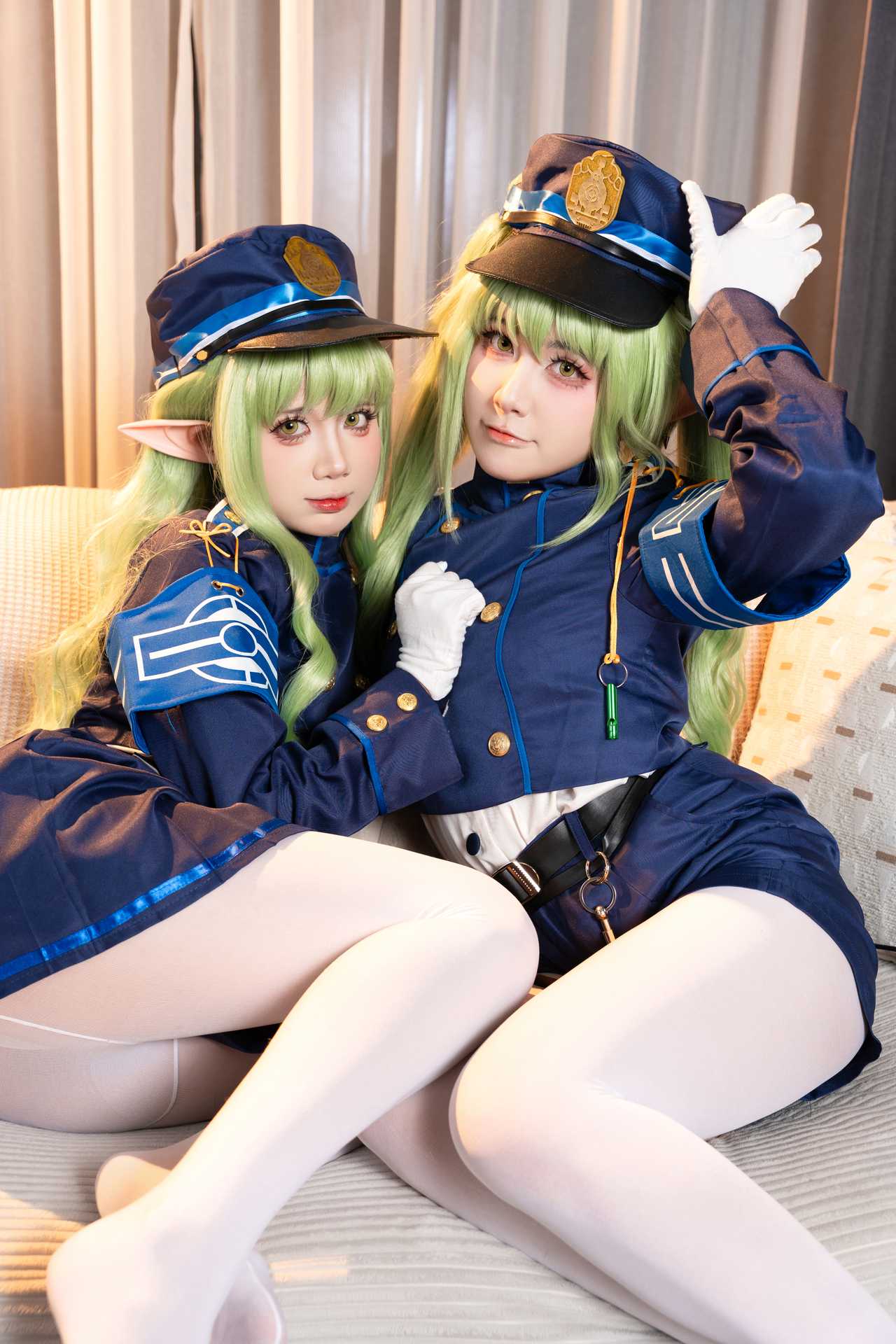 PoppaChan cosplay Tachibana Hikari and Tachibana Nozomi – Blue Archive “50 photos and 11 videos”