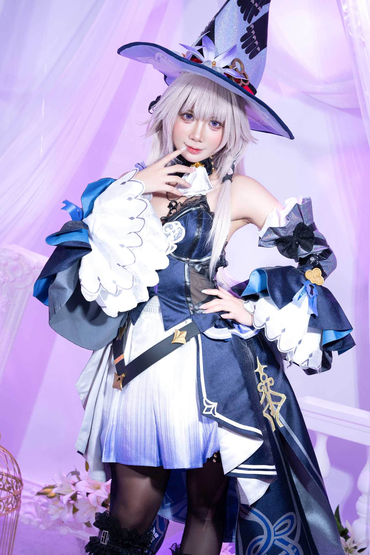 PoppaChan cosplay The Herta – Honkai:Star Rail “114 photos and 10 videos”