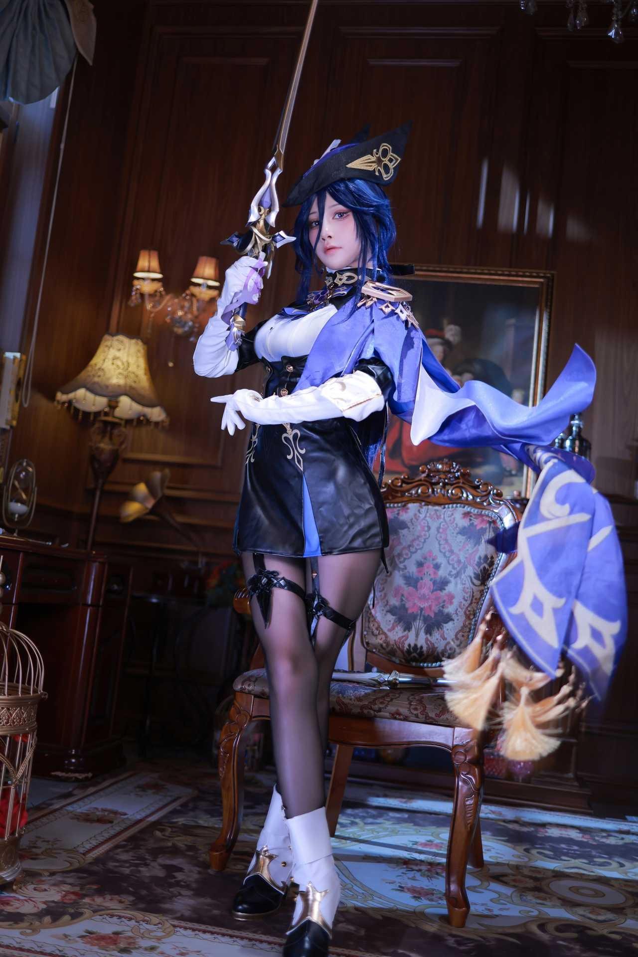 水淼Aqua cosplay Clorinde – Genshin Impact “79 photos”