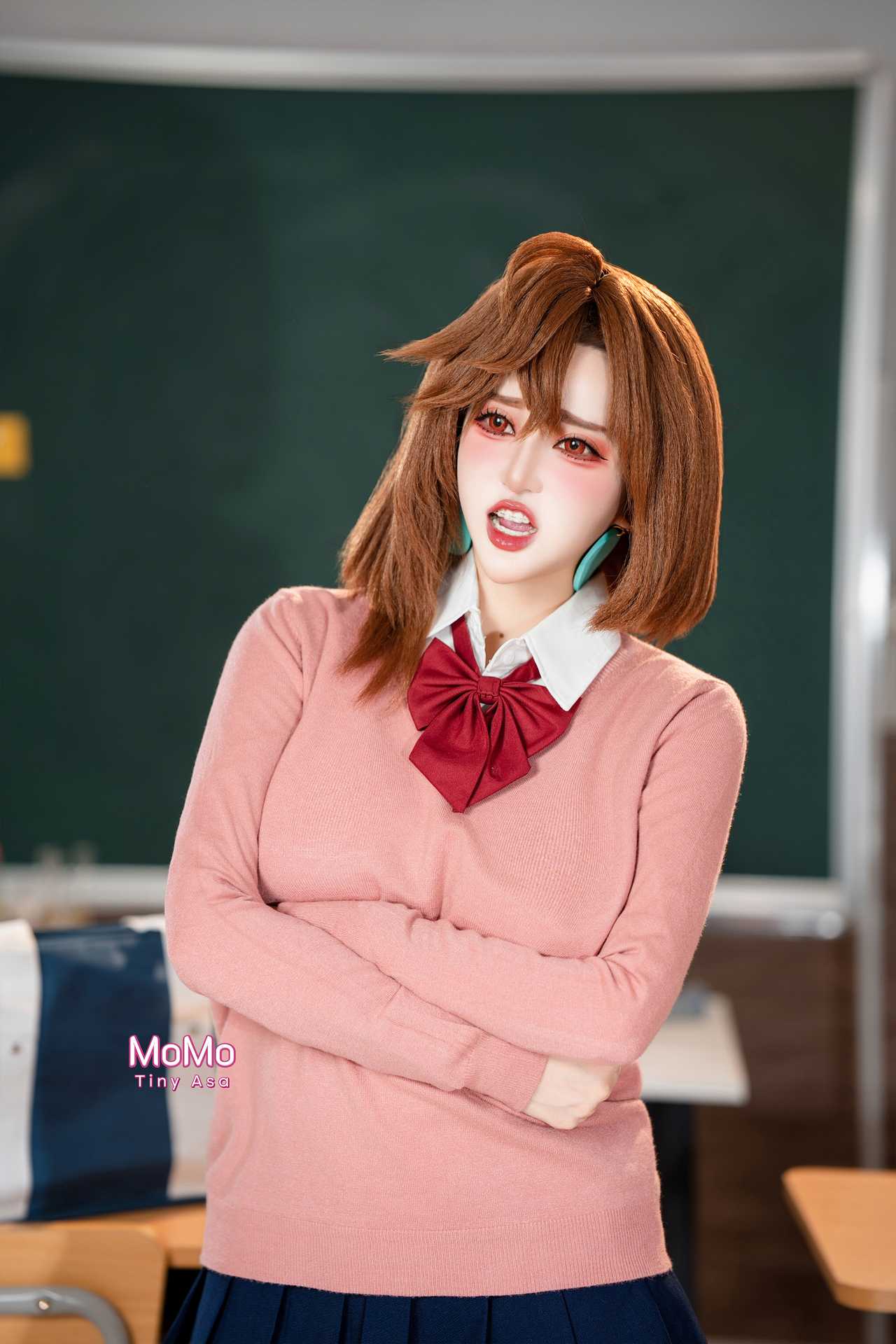 Tiny Asa アサ (tiny.asababy) cosplay Momo Ayase – Dandadan “41 photos and 1 video”
