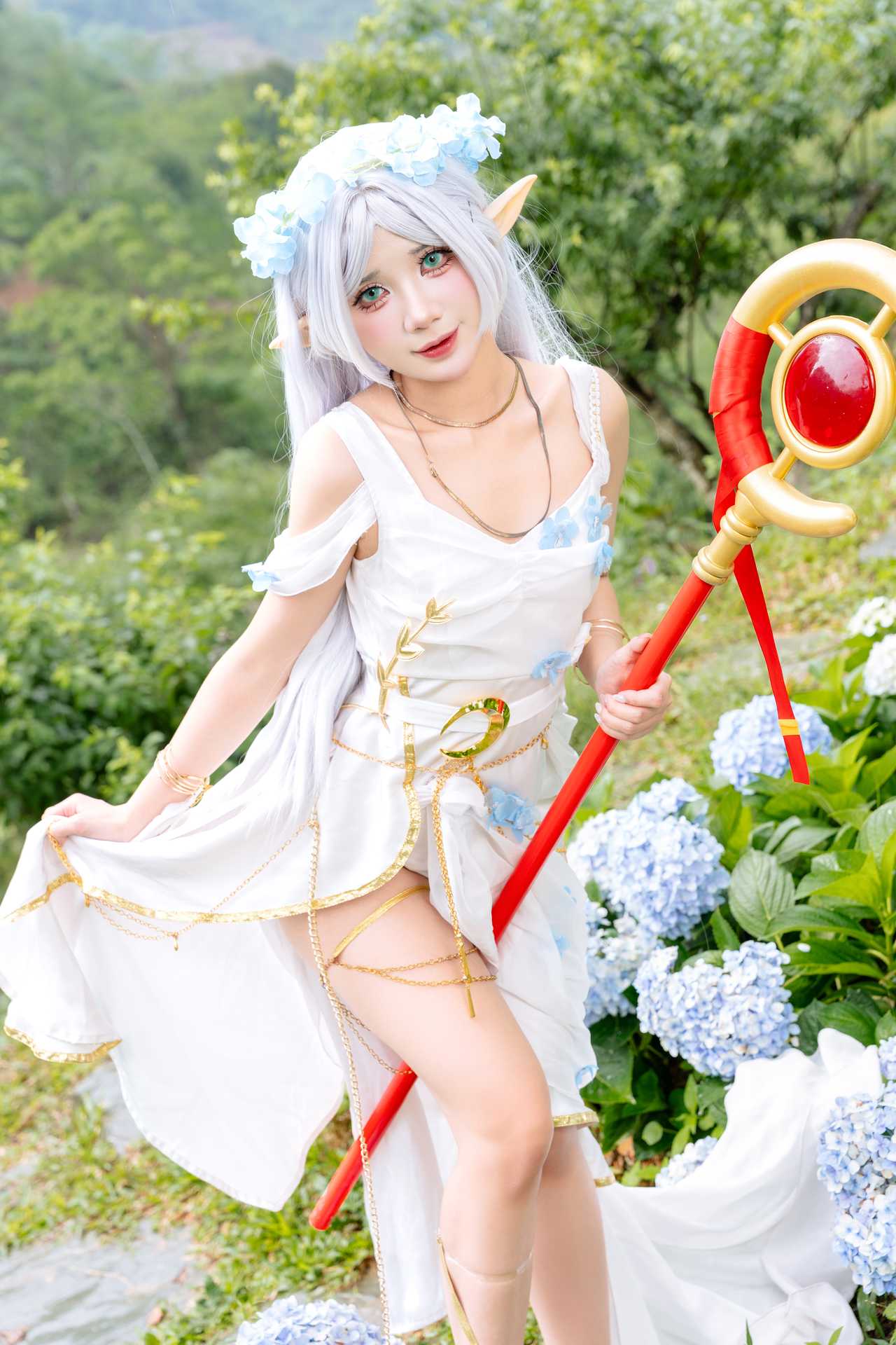PoppaChan cosplay Frieren – Sousou no Frieren “78 photos and 9 videos”