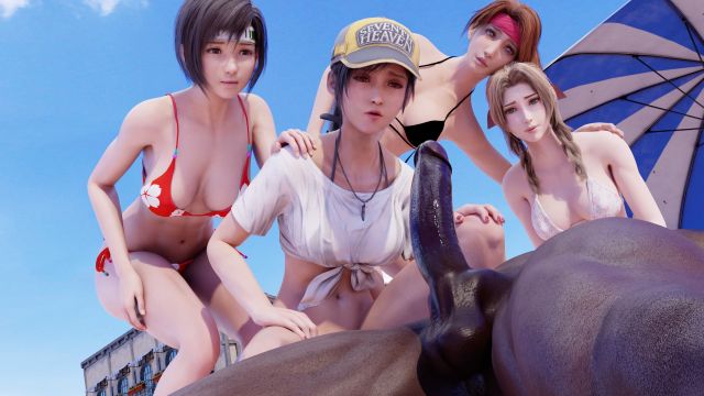 FF7 Tifa Lifeguard FULL animation