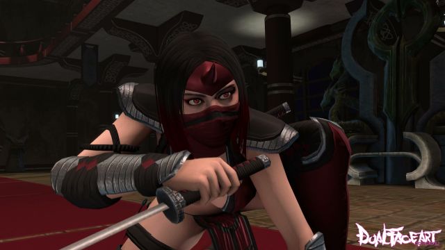 AMOZ Outworld: Zack vs Skarlet!
