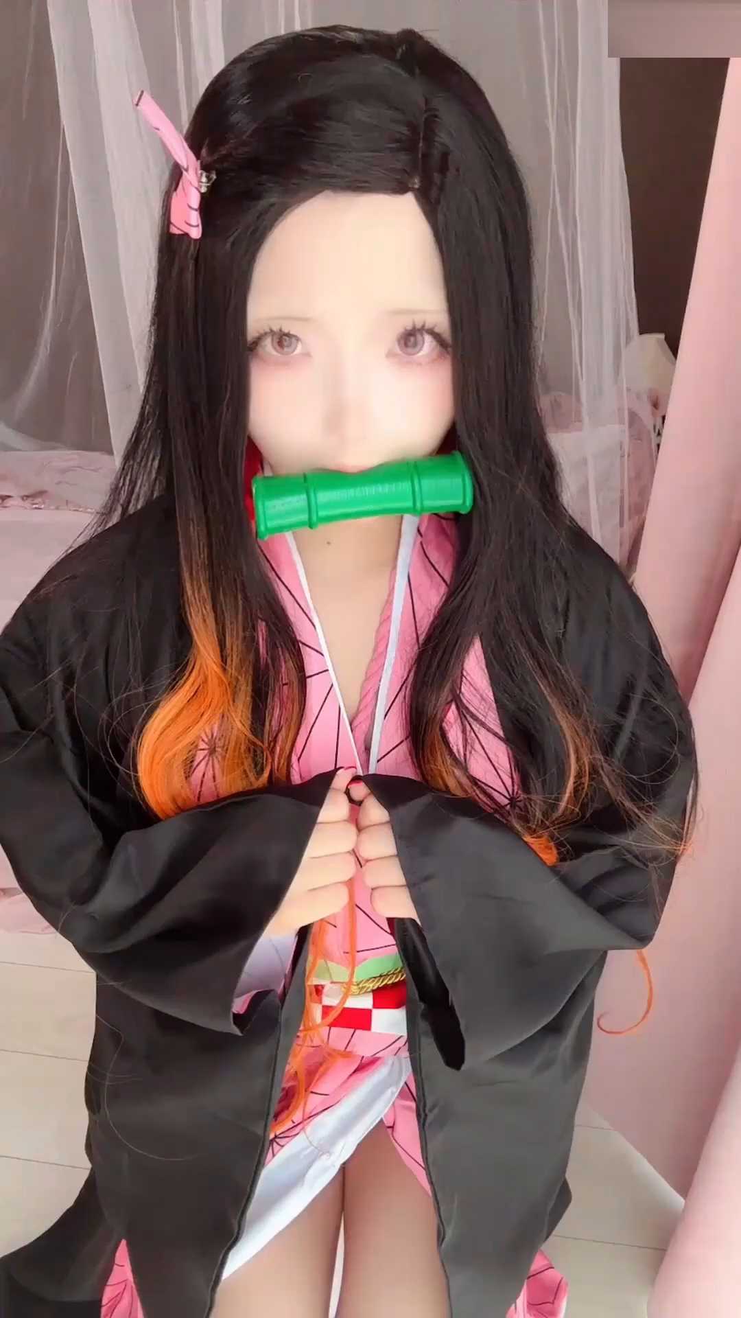 ChuChu Magic cosplay Nezuko Kamado – Kimetsu no Yaiba “24 photos and 1 video”