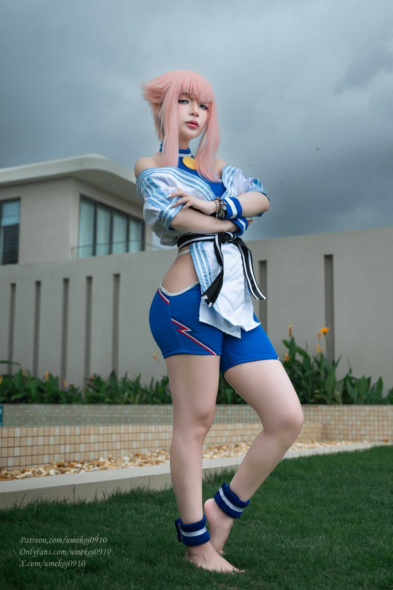 Umeko J cosplay Manon – Street Fighter 6 “113 photos and 2 videos”