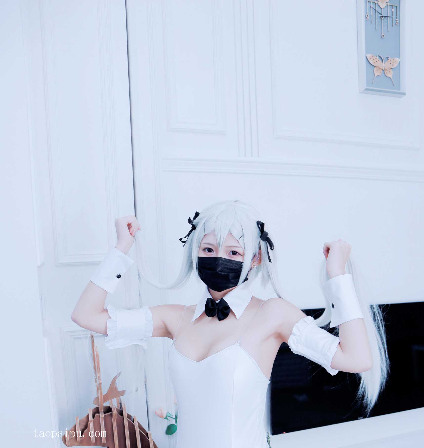 白袜袜 (taopaipu) cosplay Sora Kasugano – Yosuga no Sora “51 photos and 1 video”
