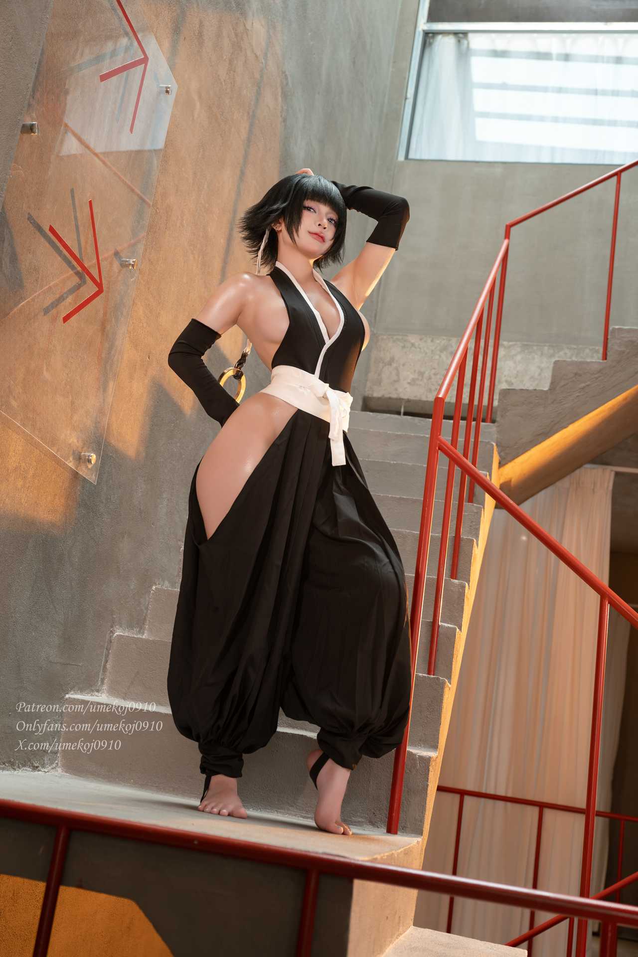 Umeko J cosplay Soifon – Bleach “120 photos and 16 videos”