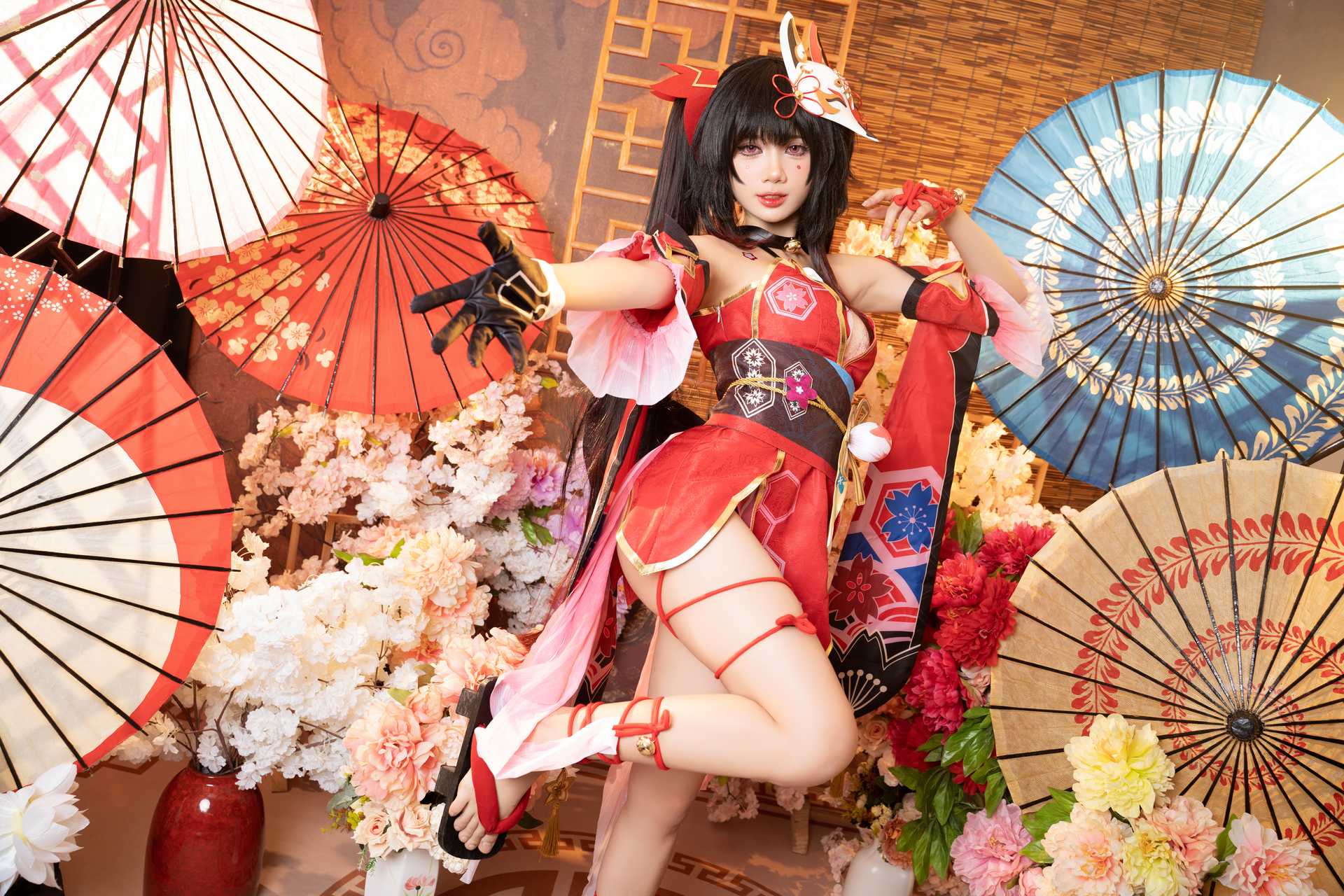 PoppaChan cosplay Sparkle (Hanabi) – Honkai:Star Rail “124 photos and 12 videos”