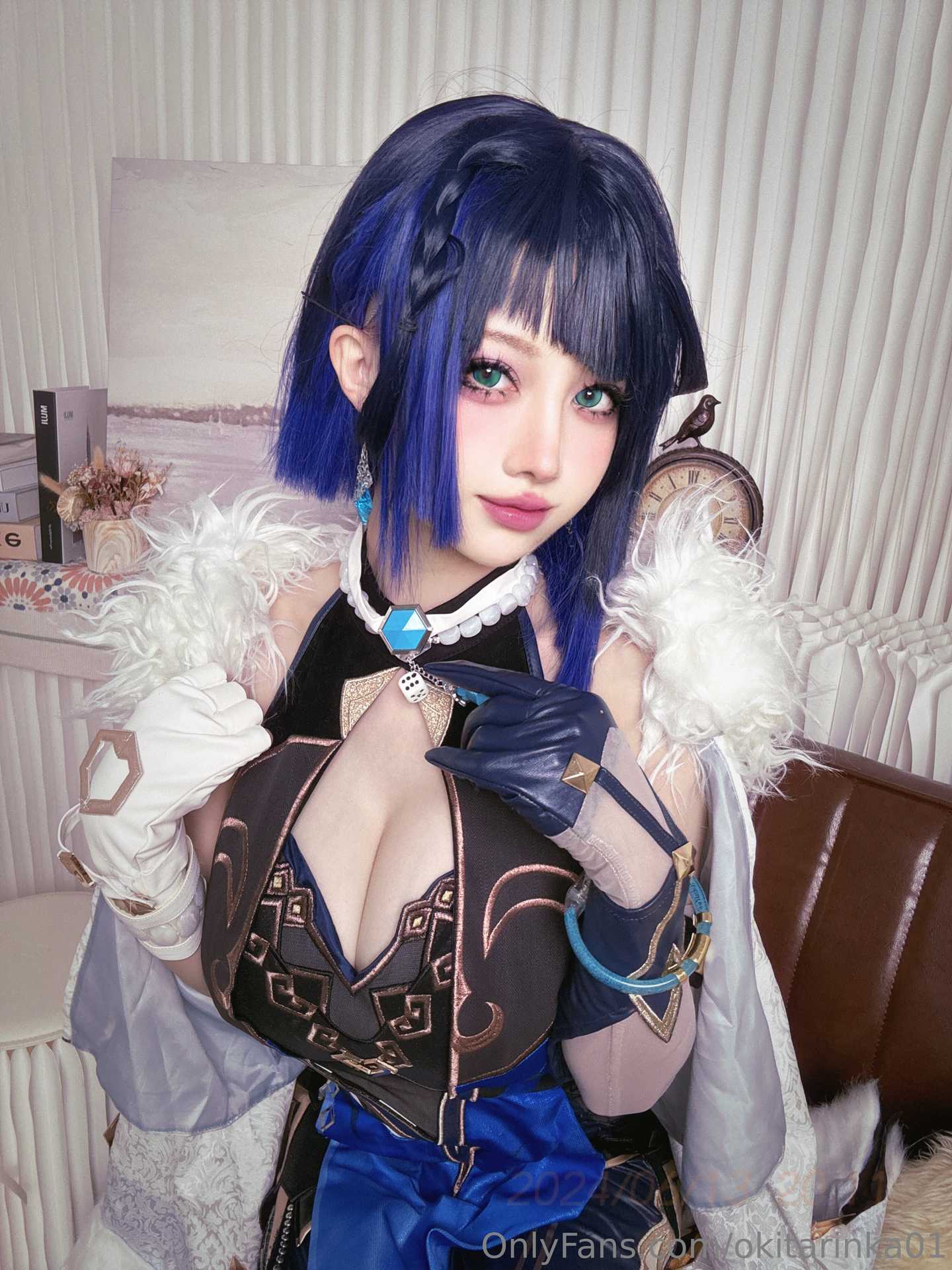 Okita Rinka (沖田凜花Rinka) cosplay Yelan – Genshin Impact “53 photos”