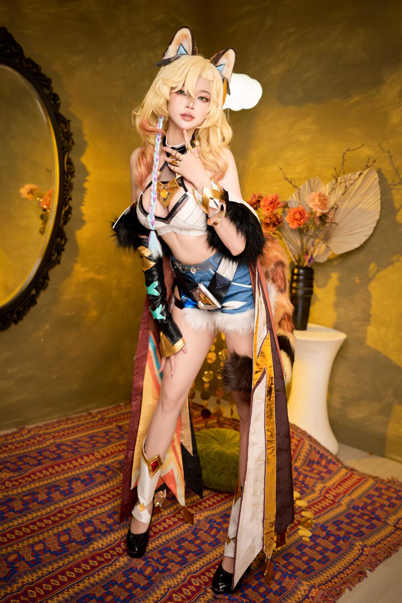 ZinieQ (ジニCosplayer) cosplay Xilonen – Genshin Impact “35 photos”