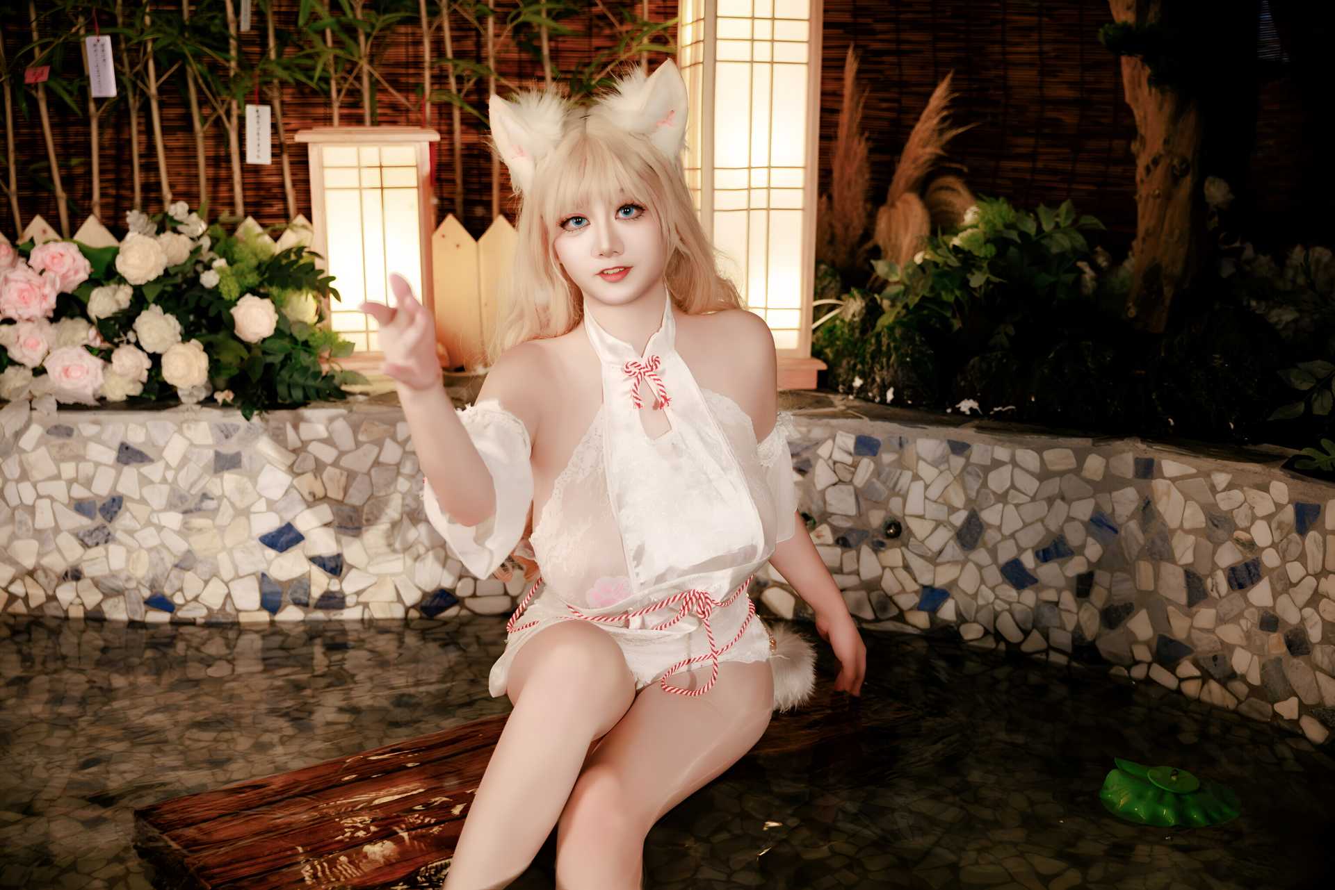 阿雪雪 (axuexue yuki) – Hot Spring Fox “57 photos and 1 video”
