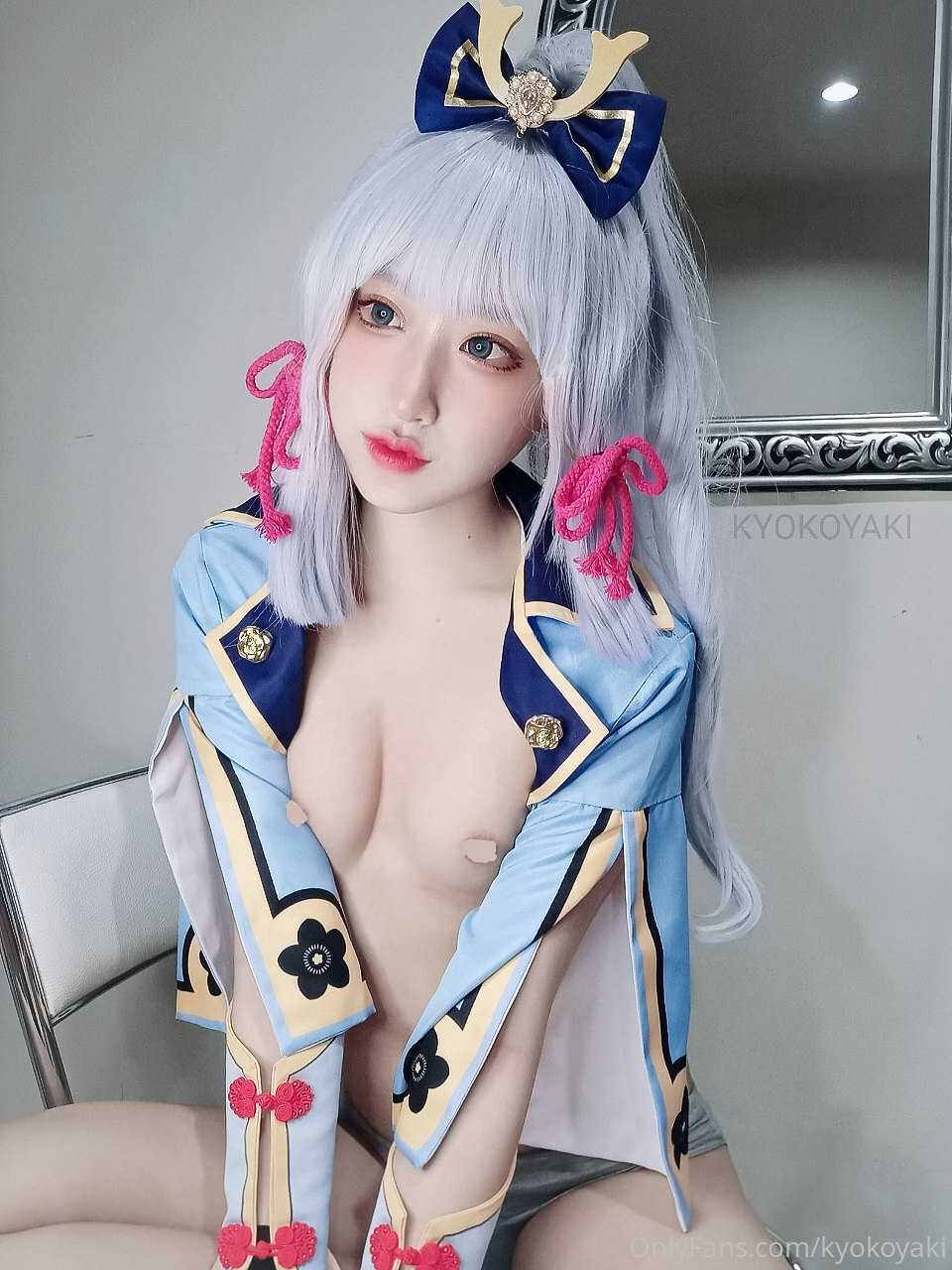 Kyokoyaki cosplay Ayaka Kamisato – Genshin Impact “32 photos”