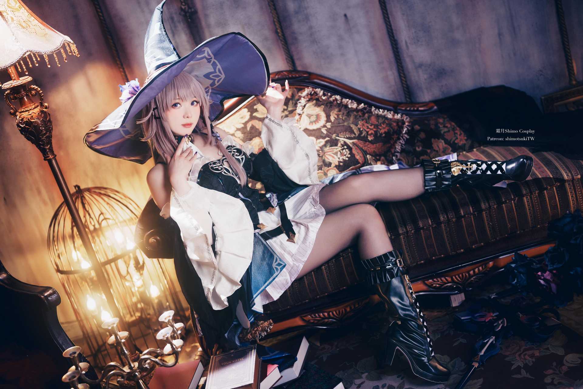 霜月shimo cosplay The Herta – Honkai:Star Rail “23 photos”