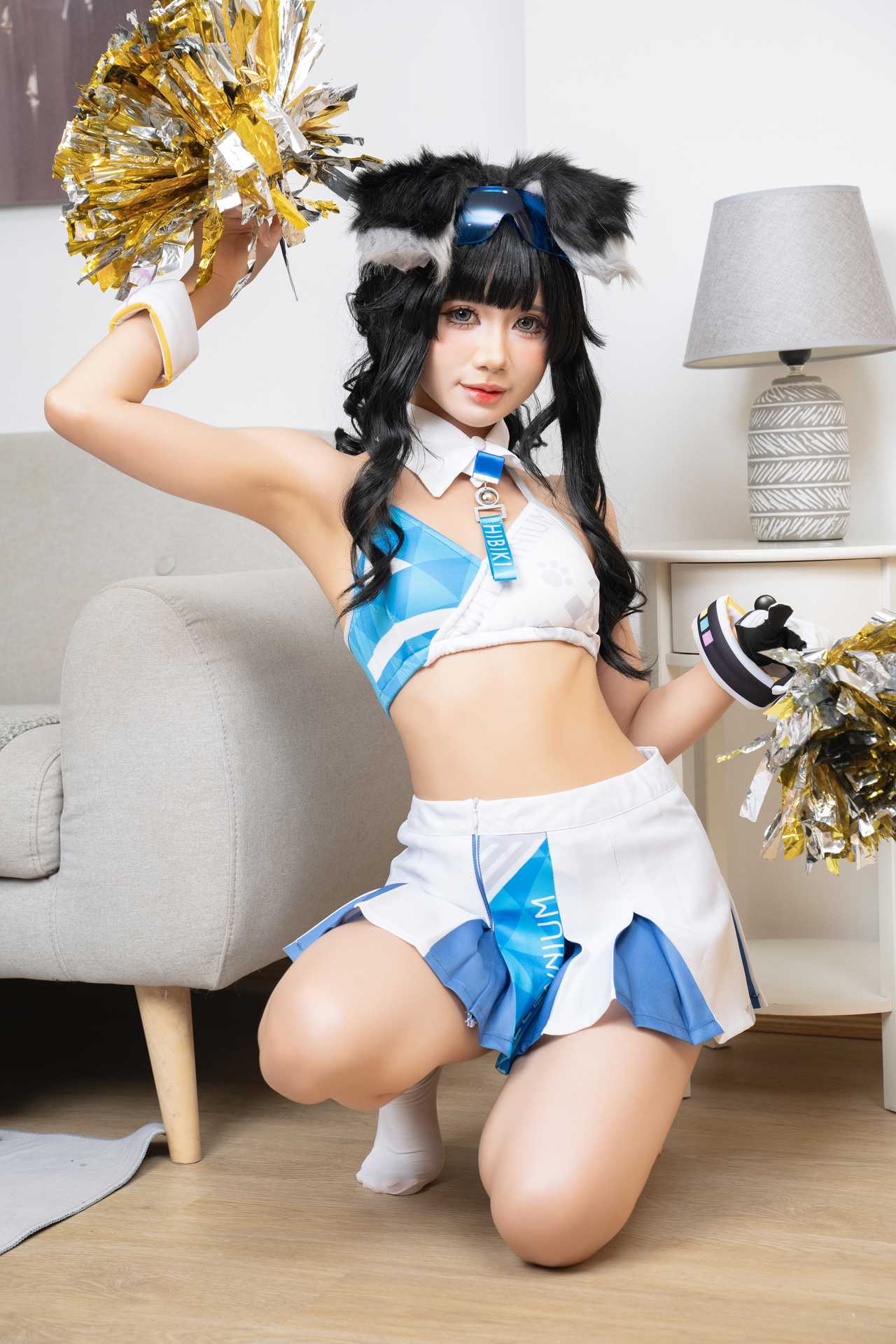 PoppaChan cosplay Nekozuka Hibiki – Blue Archive “145 photos”