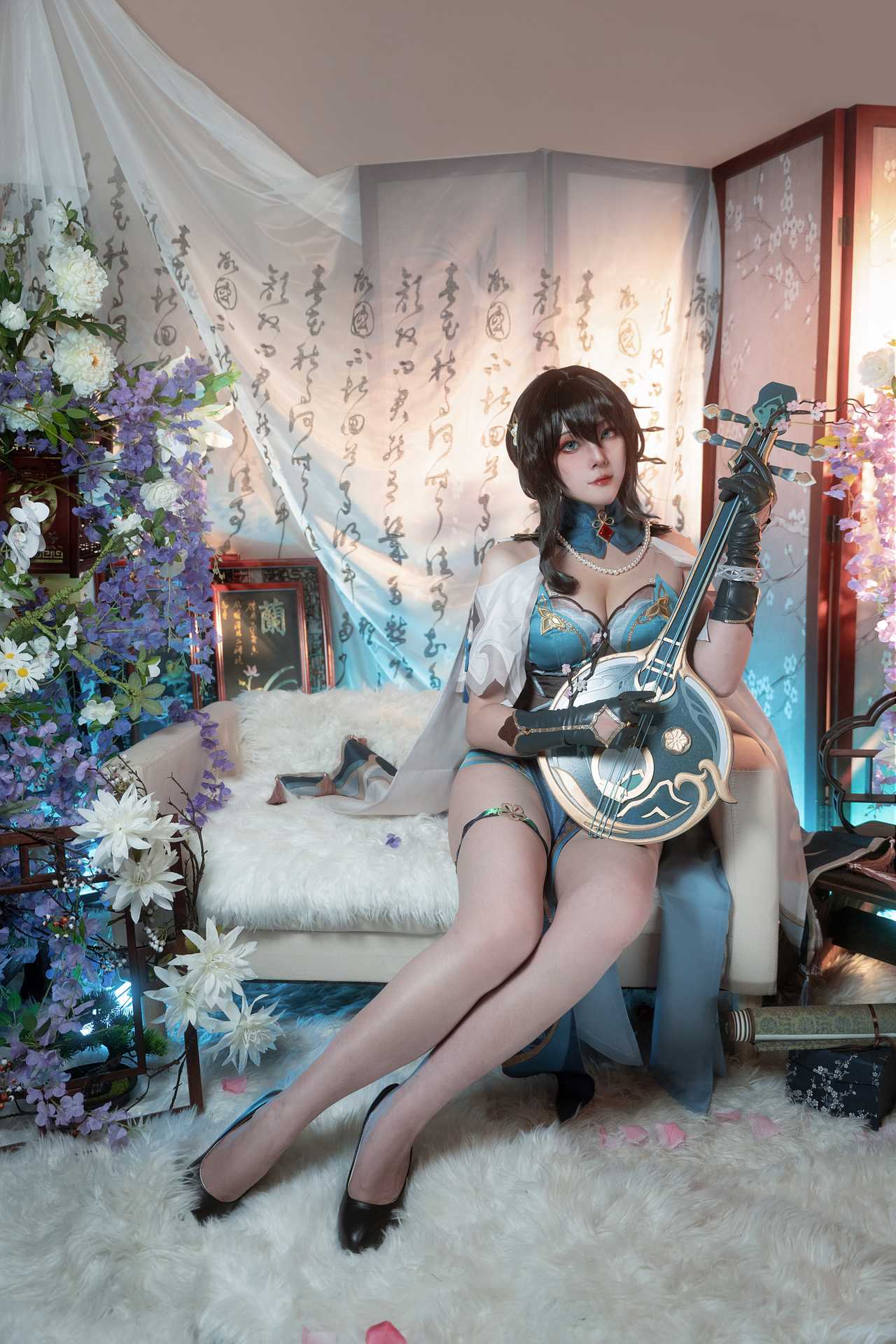 Natsuko夏夏子 cosplay Ruan Mei – Honkai:Star Rail “76 photos”