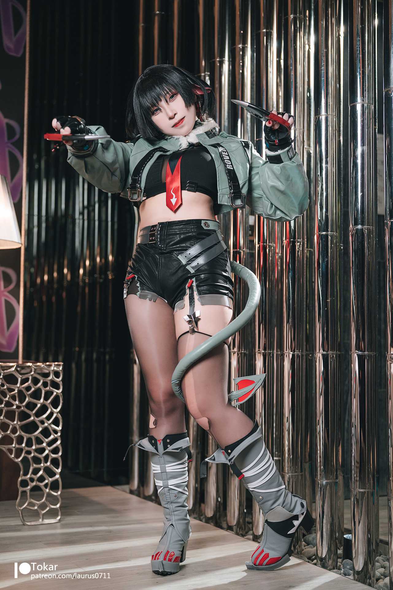 Tokar 浵卡 (laurus0711) cosplay Jane Doe – Zenless Zone Zero “30 photos and 1 video”