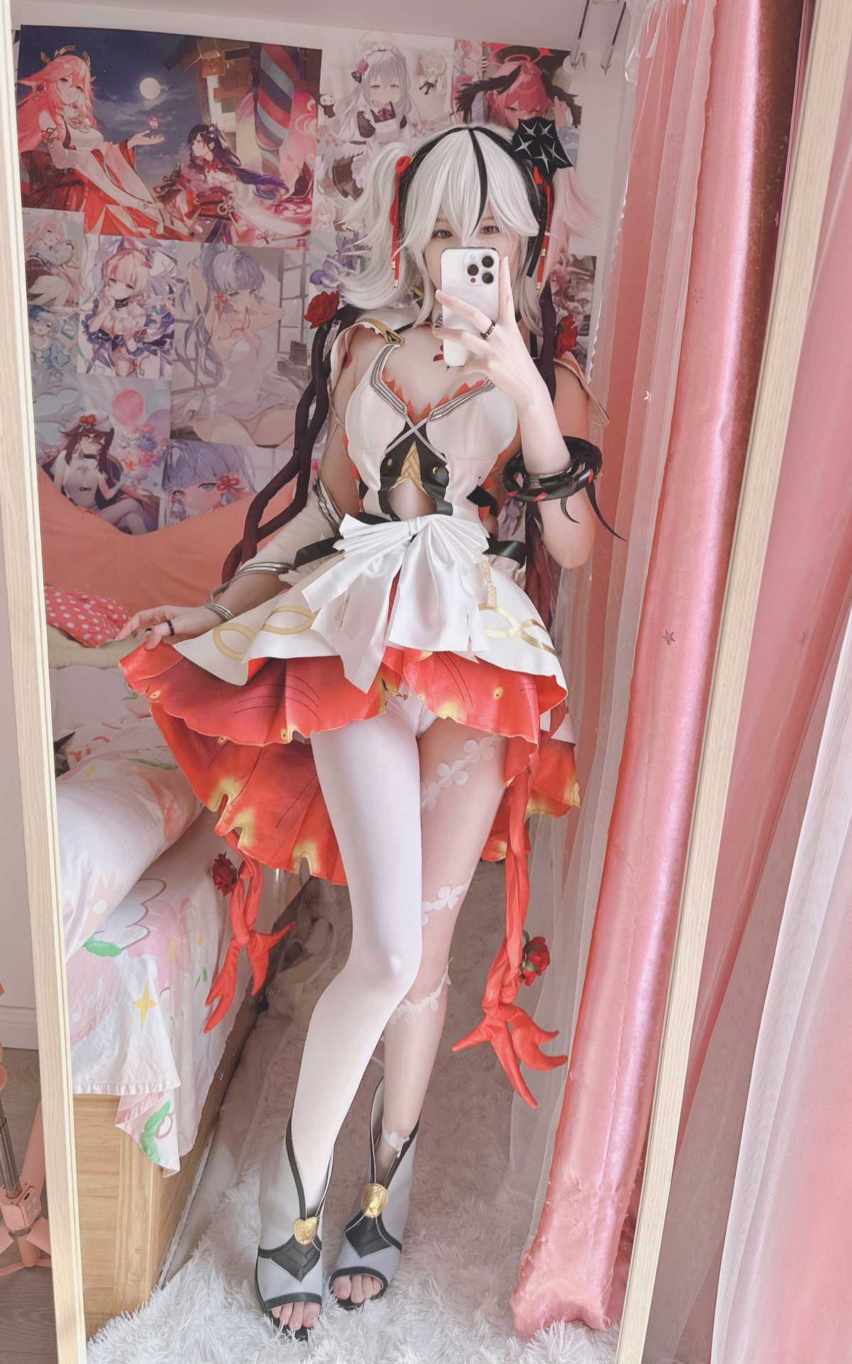 Xidaidai (喜呆呆) cosplay Camellya – Wuthering Waves “22 photos and 2 gifs”