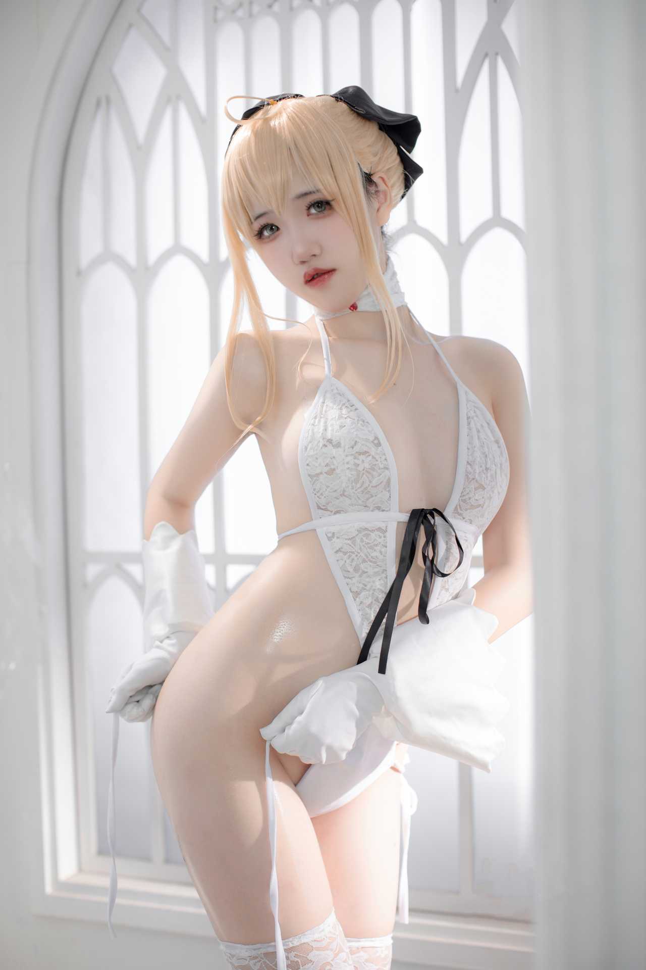 阿薰kaOri (axunkaOri) cosplay Artoria Pendragon (Saber) – Fate/Grand Order “50 photos”