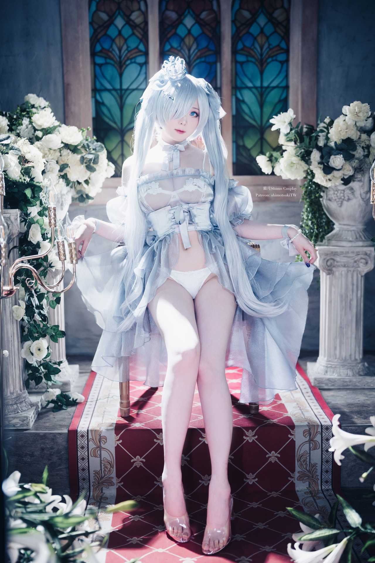 霜月shimo cosplay Cinderella – NIKKE “22 photos”