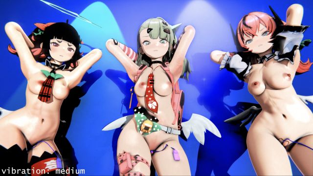 [+pubic hair and darker lewd areas] Sunna – 前後腰振りBass Knight