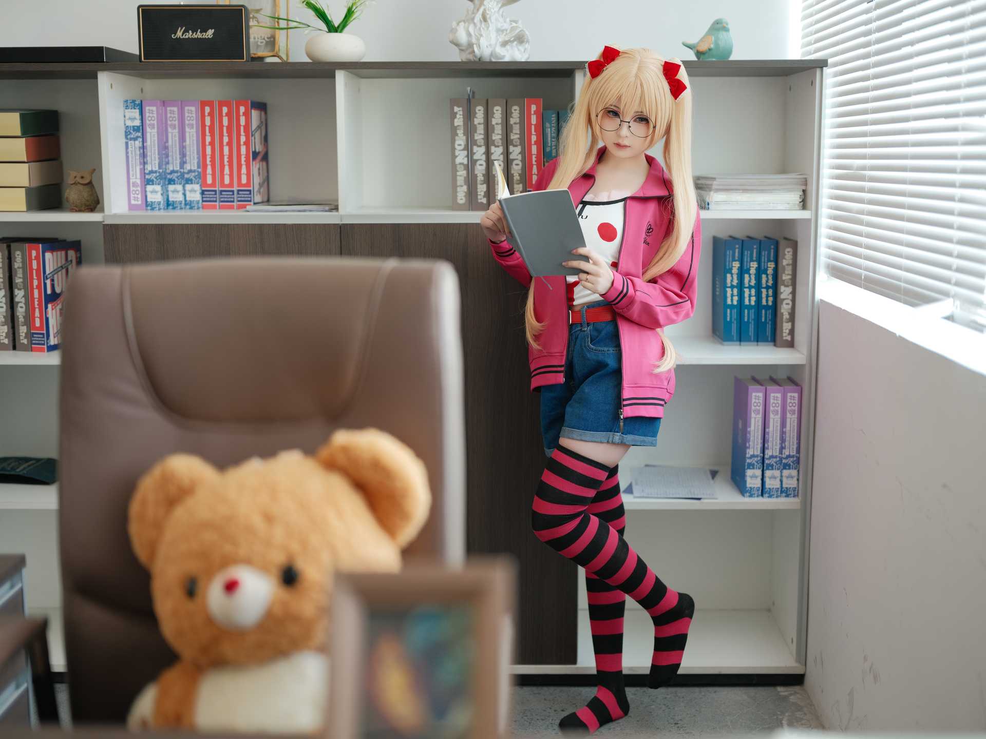 幼水铃衣 (You Shui Ling Yi) cosplay Airi Akizuki – Oni ChiChi “82 photos and 1 video”