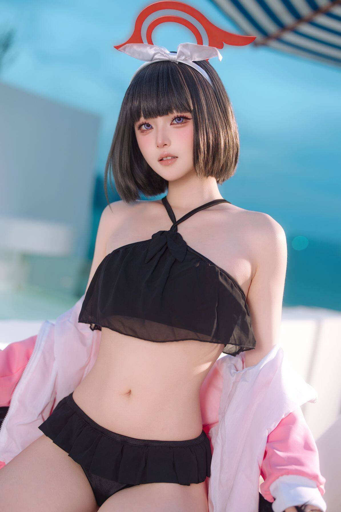 屿鱼 真白泳装
