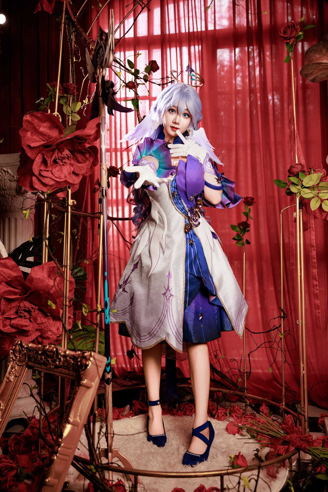 阿雪雪 (axuexue yuki) cosplay Robin – Honkai:Star Rail “90 photos and 1 video”