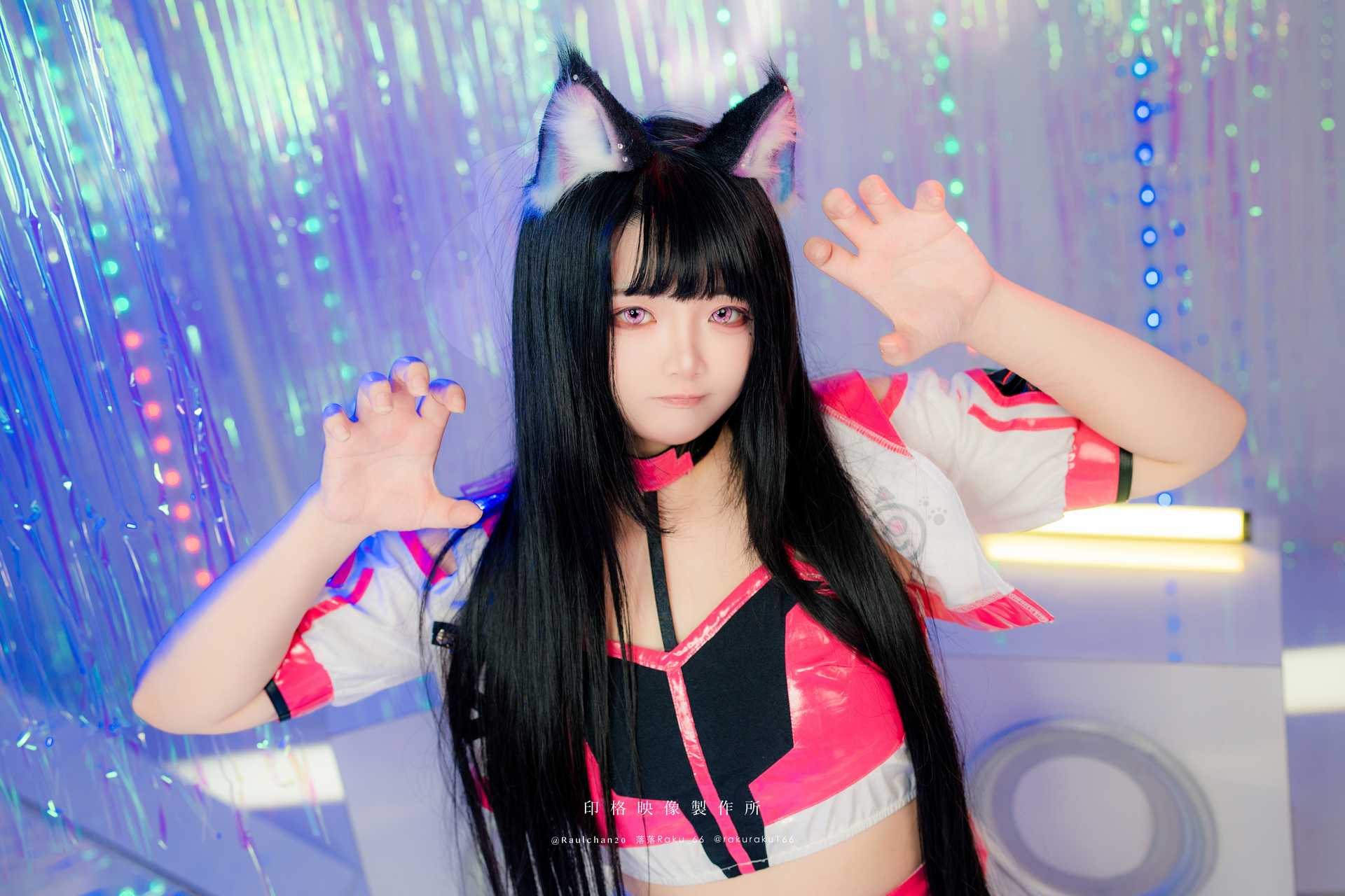 落落Raku (rakuraku166) – Cat Anime Uniform “38 photos”