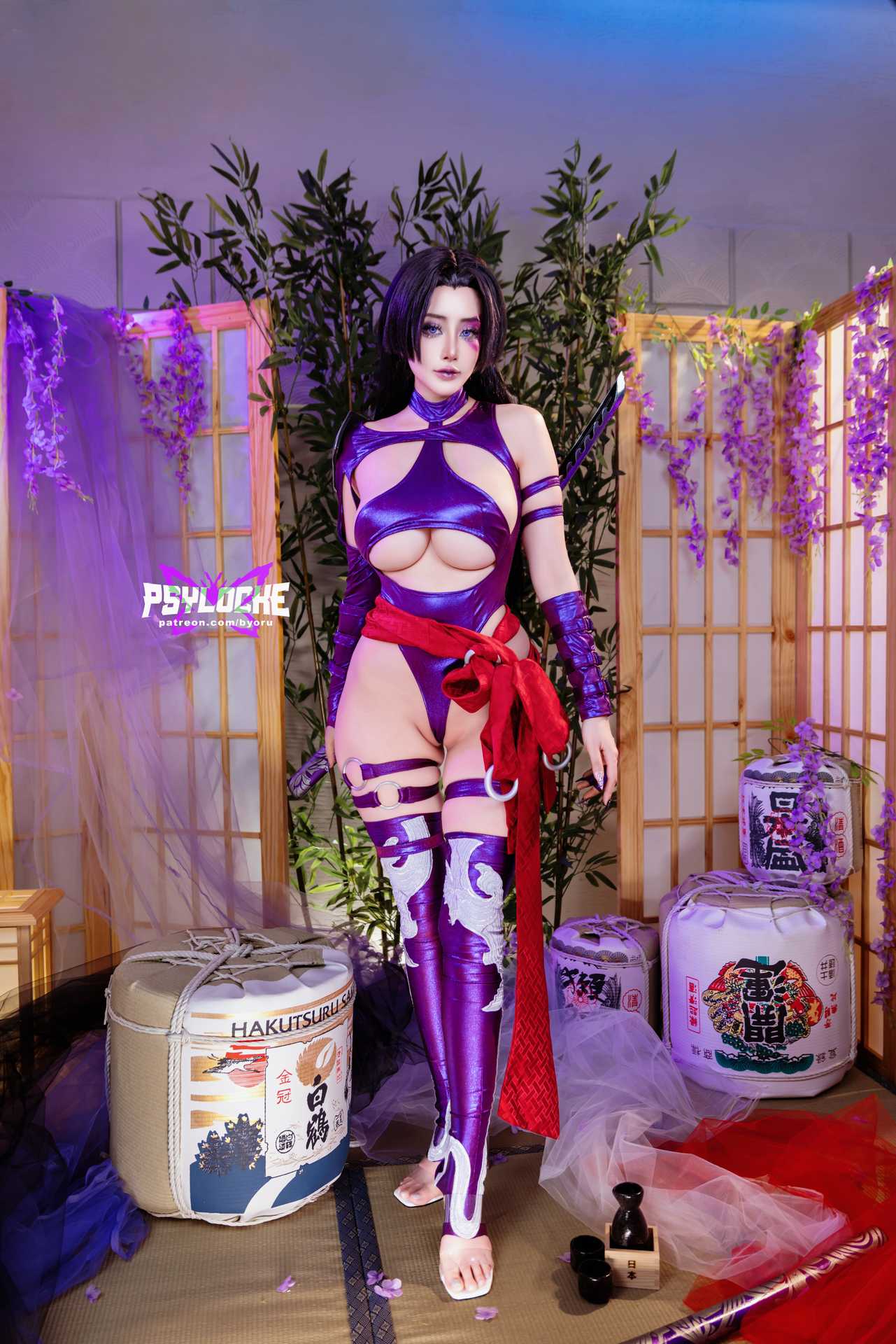 Byoru (ビョル) cosplay Psylocke – X-Men “67 photos and 28 videos”