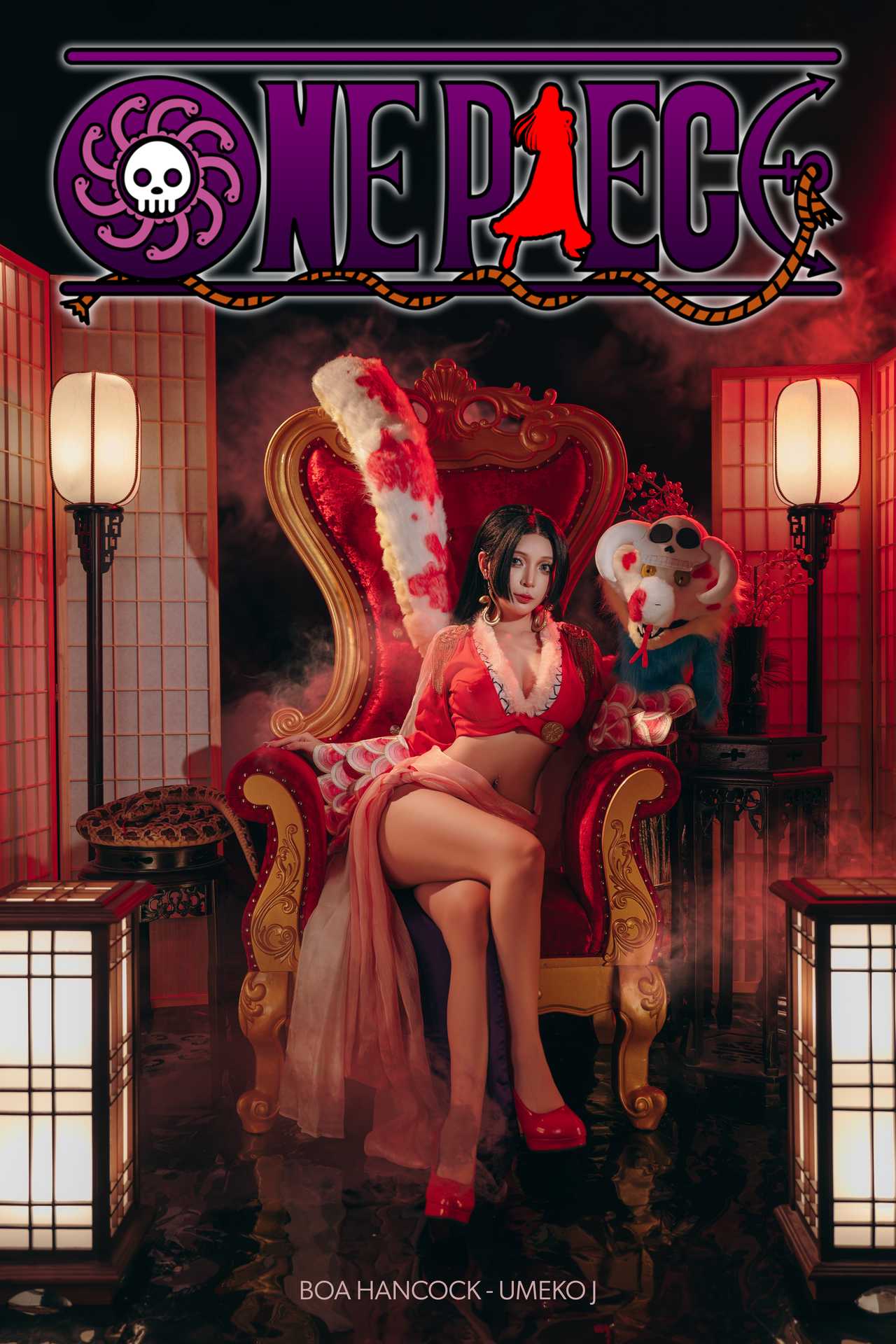 Umeko J cosplay Boa Hancock – One Piece “118 photos and 9 videos”