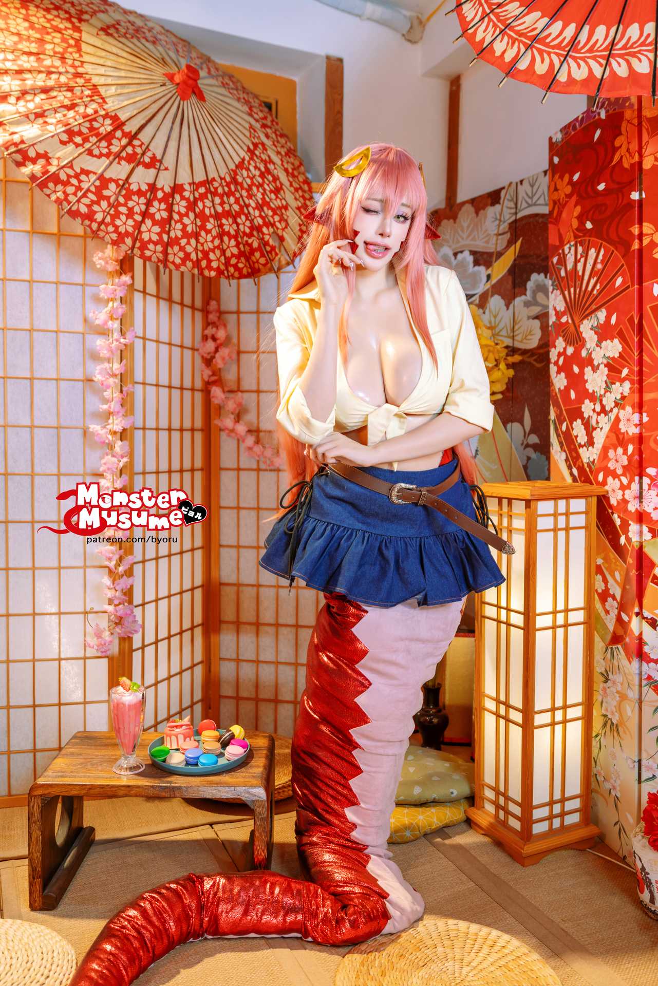 Byoru (ビョル) cosplay Miia – Monster Musume “66 photos and 23 videos”