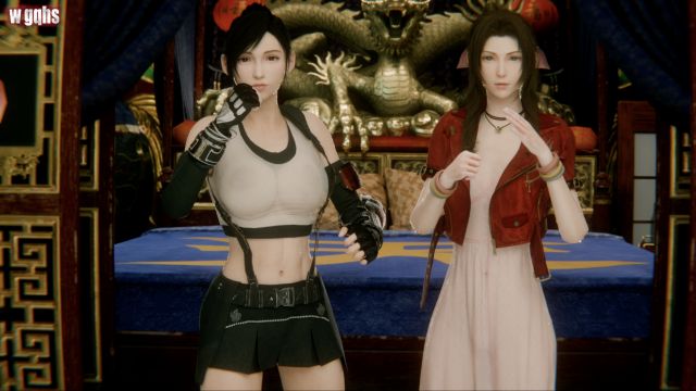 Tifa And Aerith And Mino