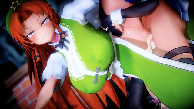 咲○さんがふたなりちん○んでイライラする動画