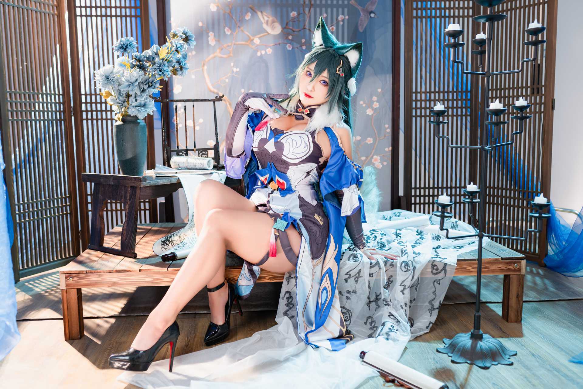洛璃LoLiSAMA cosplay Yukong – Honkai:Star Rail “76 photos”
