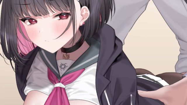 背後から近づいて.【音声&効果音付き】