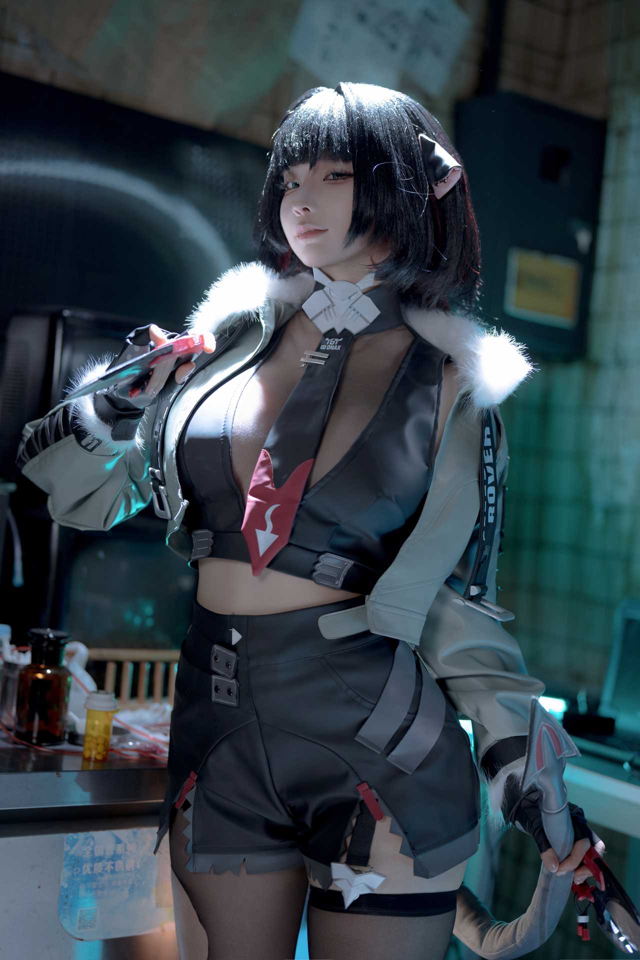 Chunmomo (蠢沫沫) cosplay Jane Doe – Zenless Zone Zero “148 photos”