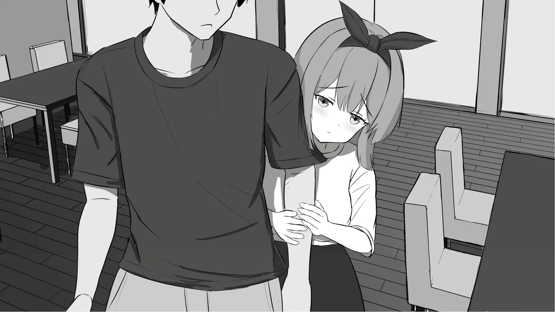 哥哥好难为情哦~
