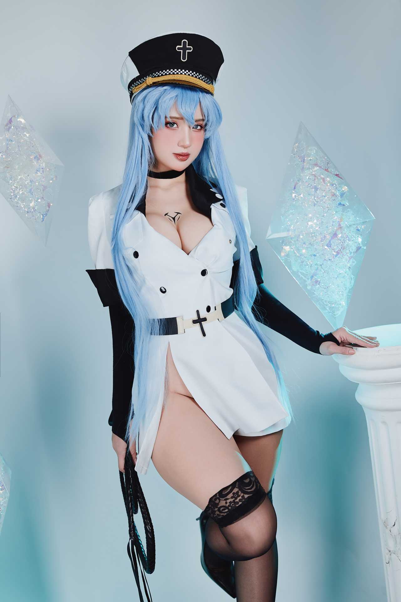 Puypuy プィプィ (Puypuychan) cosplay Esdeath – Akame ga kill “77 photos and 8 videos”