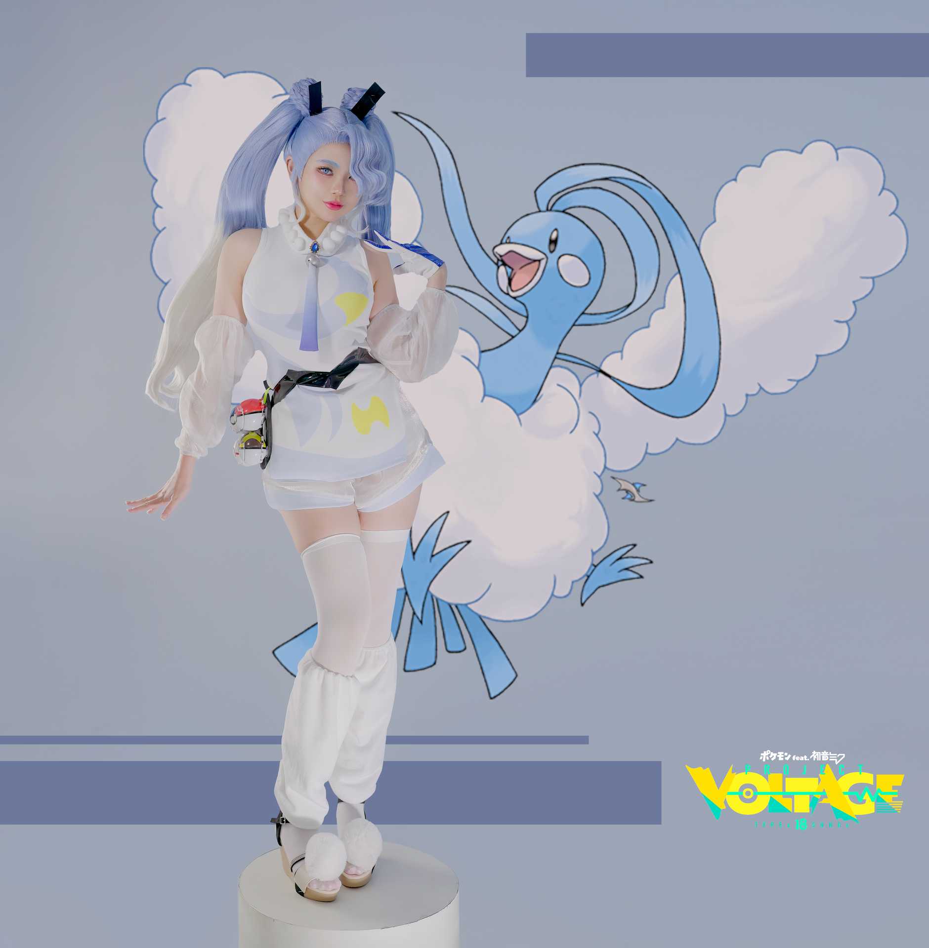 ZinieQ (ジニCosplayer) cosplay Hatsune Miku Flying – Pokemon “44 photos and 9 videos”